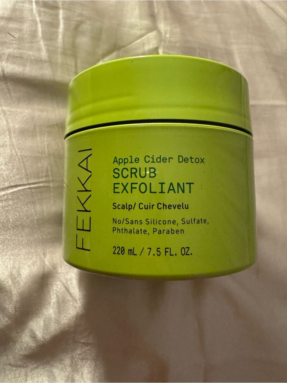 Fekkai Apple Cider Detox Scalp Scrub 7.5 oz New